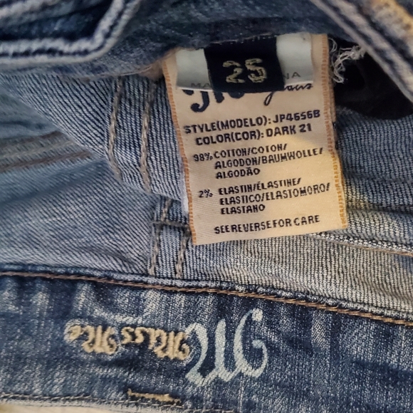 Miss Me Bootcut Jeans size 25 inseam 31 - Picture 6 of 6